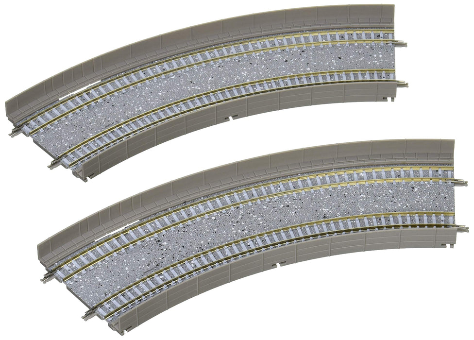 Tomytec Tomix N Gauge Double Track Curved Rail Model - Set of 2 - 1881 Railway Series