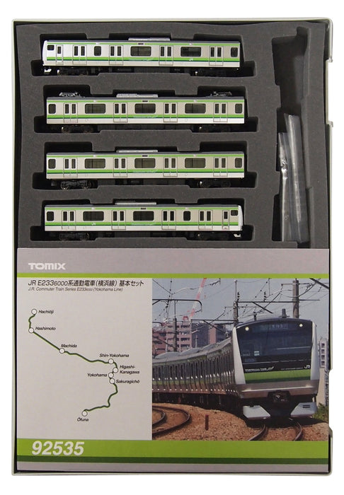 Tomytec Tomix N Gauge E233 6000 Yokohama Line Basic 92535 Model Train Set