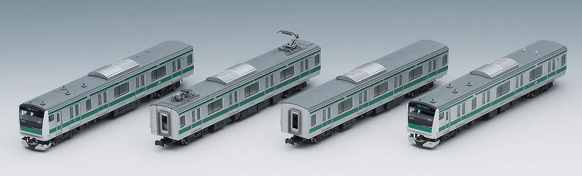 Tomytec Tomix N Gauge E233-7000 Series 4 Cars Commuter Train Basic Set 98373