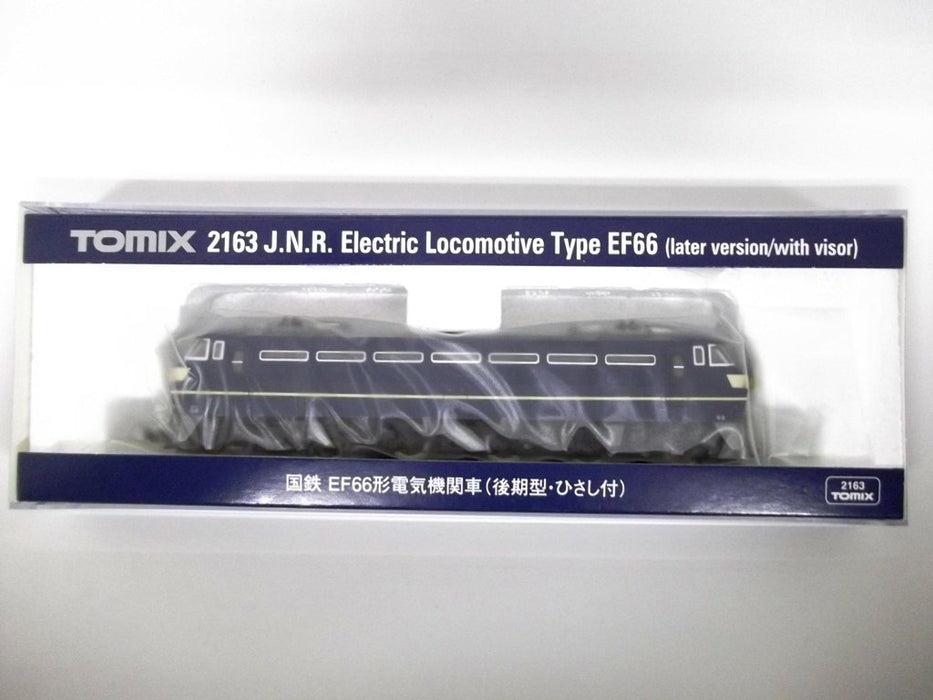 Locomotive électrique modèle récent Tomytec EF66 - Modèle ferroviaire Tomix N Gauge 2163