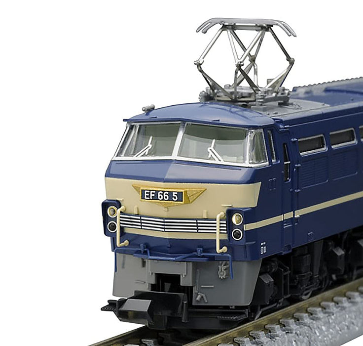 Tomytec Frühmodell Tomix Spur N EF66-0 mit Überdachung, elektrische Eisenbahnlokomotive 7142