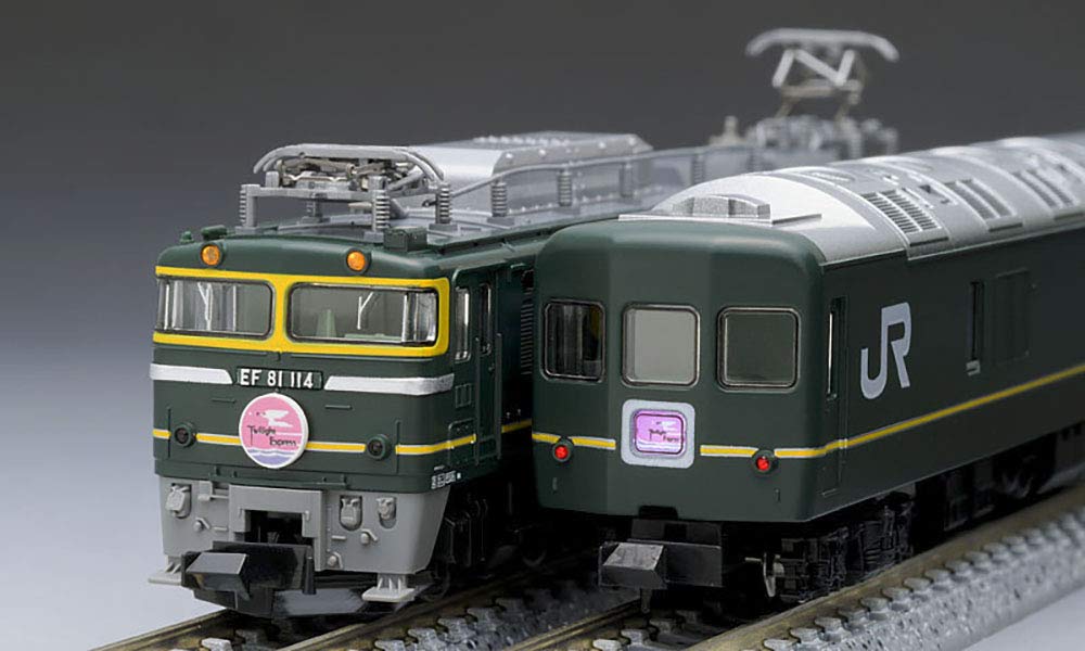 TOMIX 98359 Ef81 & Series 24 Twilight Express 3 Cars Set A N Scale