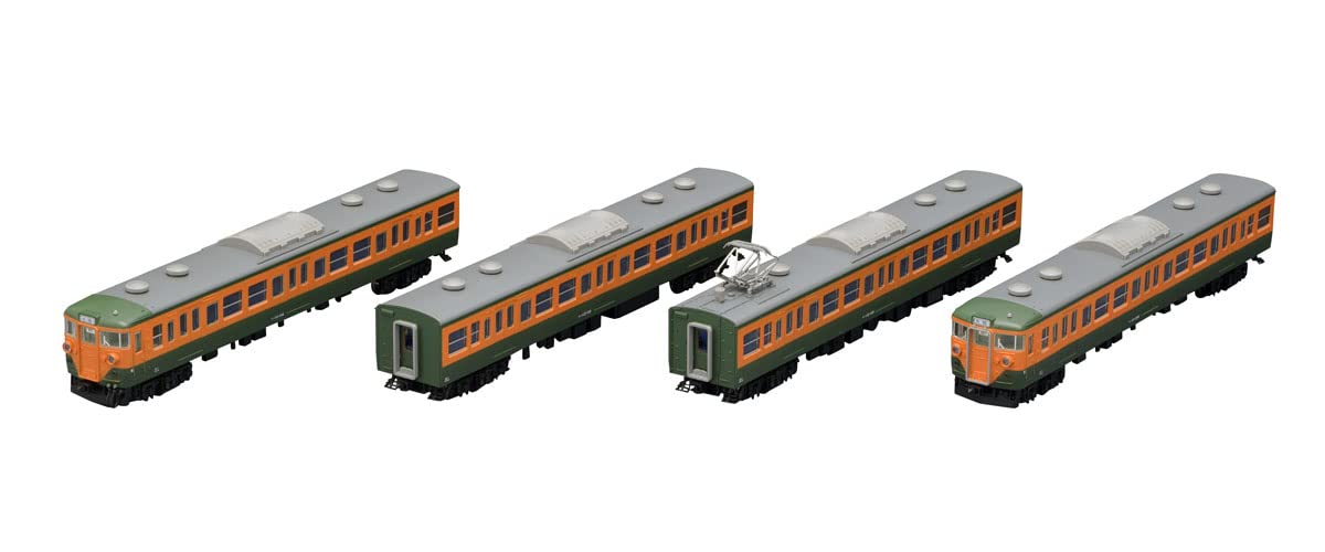 Tomytec Tomix N Gauge JNR 113 Series Refrigerated Railway Model Train Shonan Color Kansai Set A
