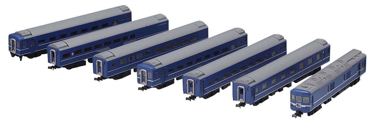 TOMIX 98802 Jnr Limited Express Schlafzug Serie 24 Typ 25-100 'Hayabusa' 7 Wagen Set Spur N