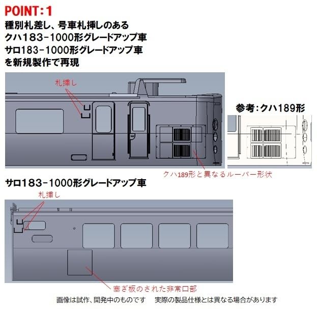Tomytec Japan N Gauge Jr 183 1000 Series Azusa Basic Set 98540 Railway Model Train