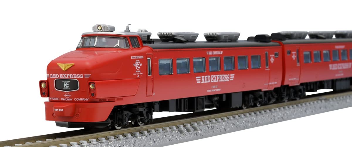 Tomytec Tomix N Gauge JR 485 Red Express Train Set Kuro481-100 Series 98777 Model