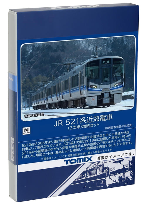 Tomytec Japan N Gauge Jr 521 Series 3Rd Edition 98132 Railway Model Train Set
