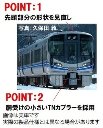 Tomytec Japan N Gauge Jr 521 Serie 3. Ausgabe 98132 Eisenbahn-Modelleisenbahn-Set