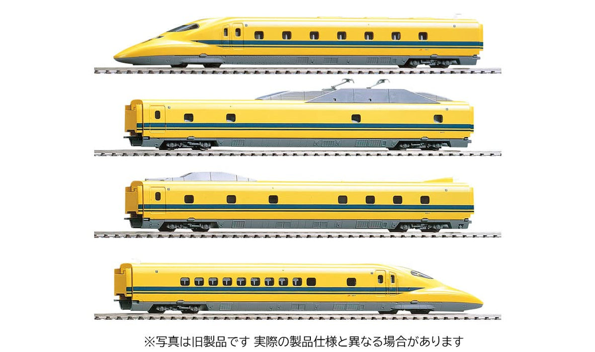 TOMIX 98480 Jr Type 923 Shinkansen Electric Track Comprehensive Test Vehicle Doctor Yellow 4 Cars Set Spur N