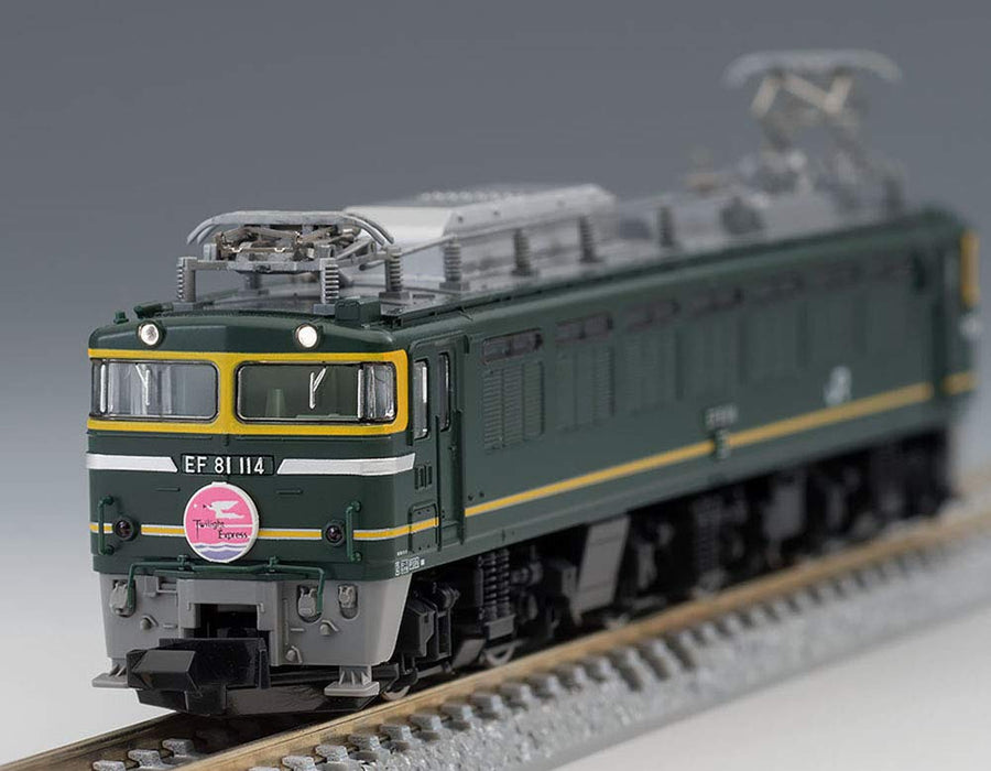 TOMIX  7122 Jnr Electric Locomotive Type Ef81  Twilight Express Color  N Scale
