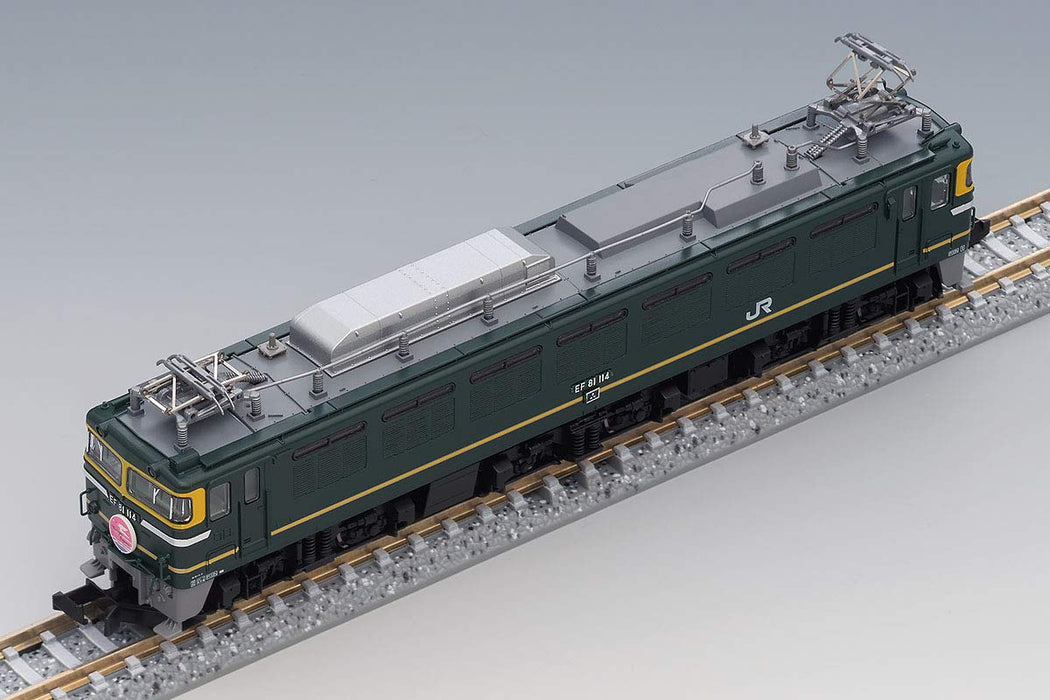 TOMIX  7122 Jnr Electric Locomotive Type Ef81  Twilight Express Color  N Scale