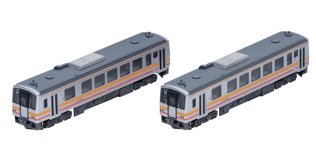 Tomytec Tomix N Gauge Jr Kiha 120 300 Diesel Railway Model Set - Tsuyama Line