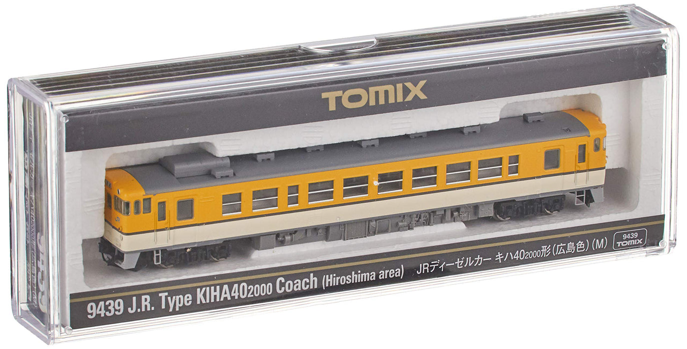 Tomytec Tomix Spur N Kiha 40 Typ 2000 Hiroshima M 9439 Diesel-Eisenbahn-Modellauto