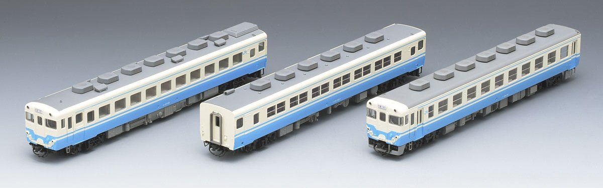 Tomytec Tomix Spur N Kiha 58 Serie 3-Wagen-Set JR Shikoku Diesel Modell 98980 Limitierte Auflage