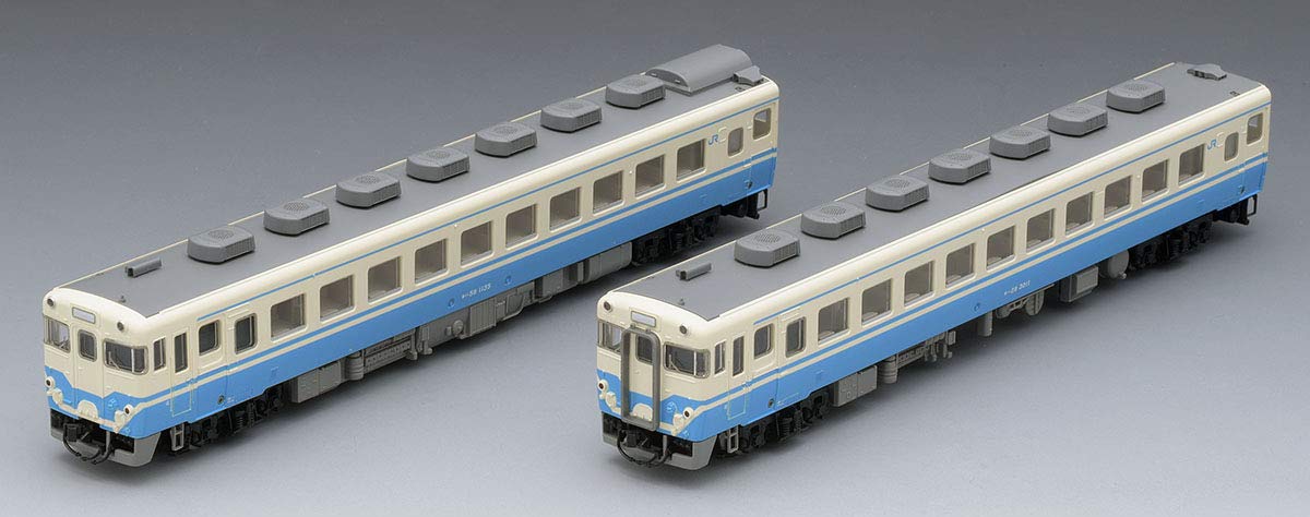 Tomytec Tomix N Gauge Kiha58 Series 2-Car Set JR Shikoku Color Diesel Railway Model 98081