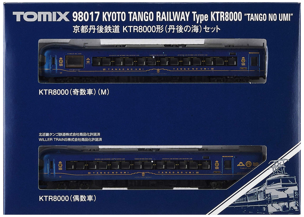 Tomytec Tomix N Gauge Ktr8000 Tango Sea Set Diesel Railway Model Car 98017