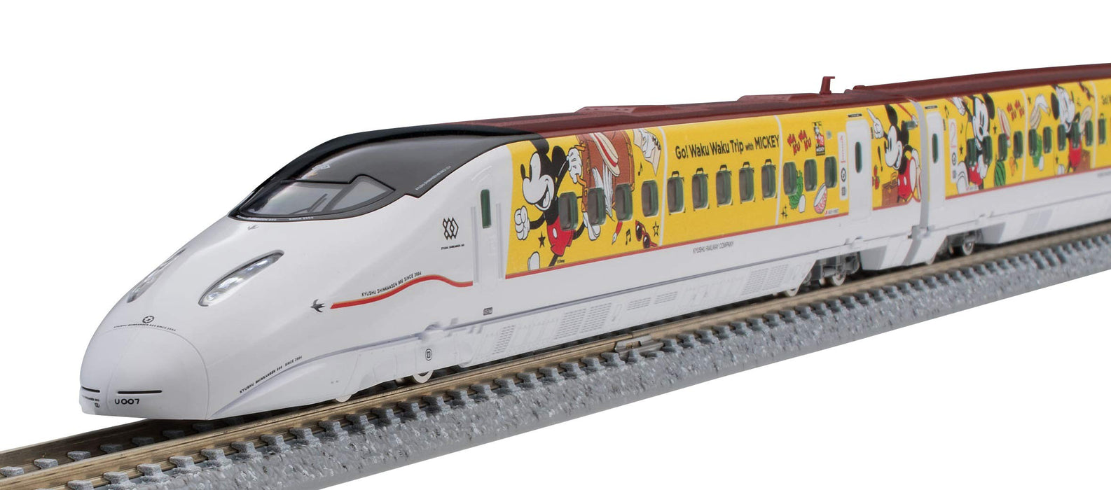 Tomytec Tomix N Gauge Kyushu Shinkansen 800 série 1000, ensemble de 6 voitures, modèle de train