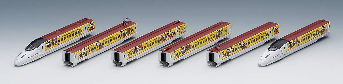 Tomytec Tomix N Gauge Kyushu Shinkansen 800 série 1000, ensemble de 6 voitures, modèle de train