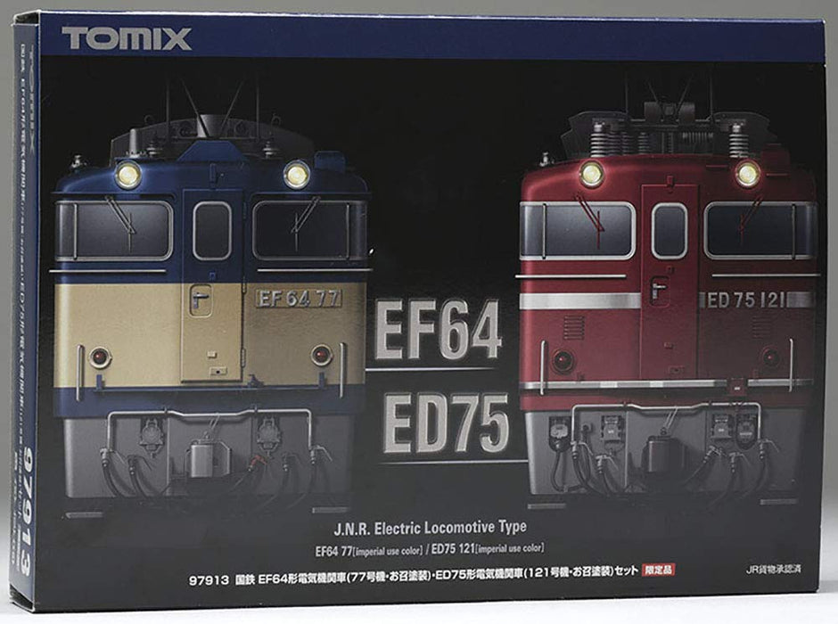 Tomytec Tomix N Gauge EF64/ED75 2 Cars 97913 Model Electric Locomotive Set