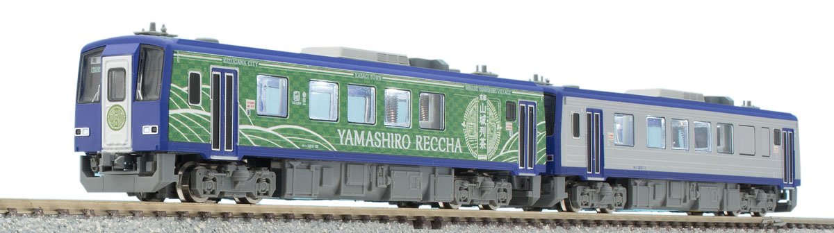 Tomytec Tomix N Gauge Kiha 120 Type 0 Diesel Car Kyoto Yamashiro 2 Car Train Set Limited Edition Model 98985
