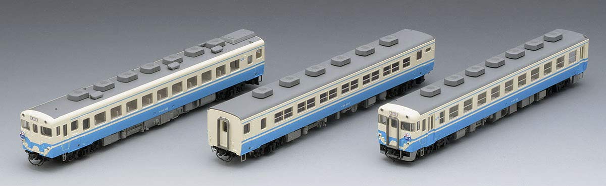 Tomytec Tomix N Gauge 3-Car Kiha58 Series in Jr Shikoku Color Diesel Railway Model - 97931