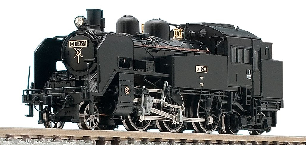 Tomytec Tomix N Gauge Railway Model - Moka C11 Type 325 Steam Locomotive 2643