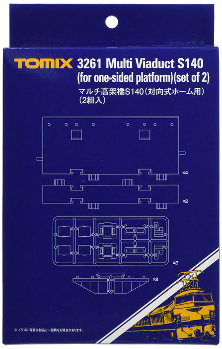 Tomytec Tomix multi-viaduc S140 N jauge 2 ensembles 3261 fournitures de modèle ferroviaire