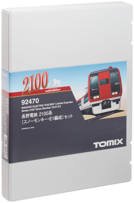 Tomytec Tomix N Spur 2100 Serie Snow Monkey E1 Eisenbahn-Modelleisenbahn-Set