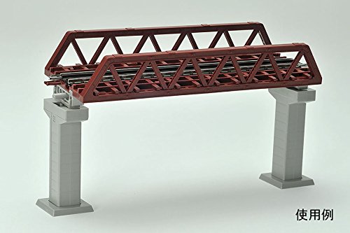 Tomytec Tomix Spur N Rote Pony-Fachwerkbrücke 3250 Eisenbahn-Modellzubehör