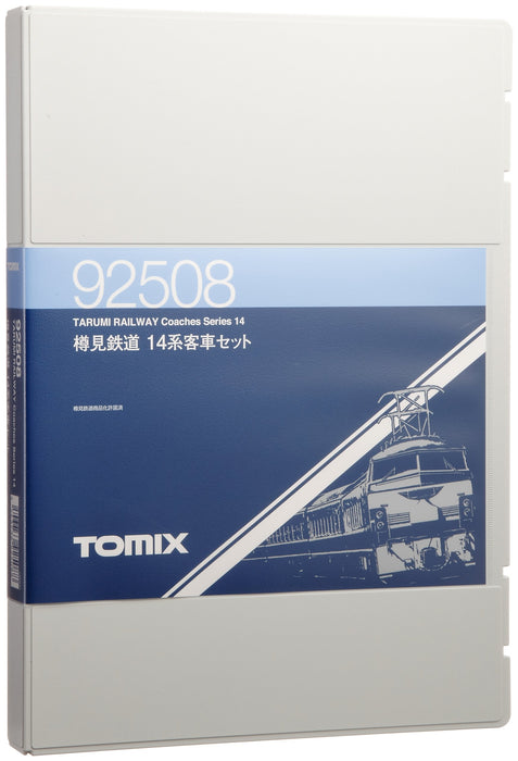 Tomytec Tomix N Gauge Tarumi Railway 14 Series Set 92508 Modèle de voiture de tourisme