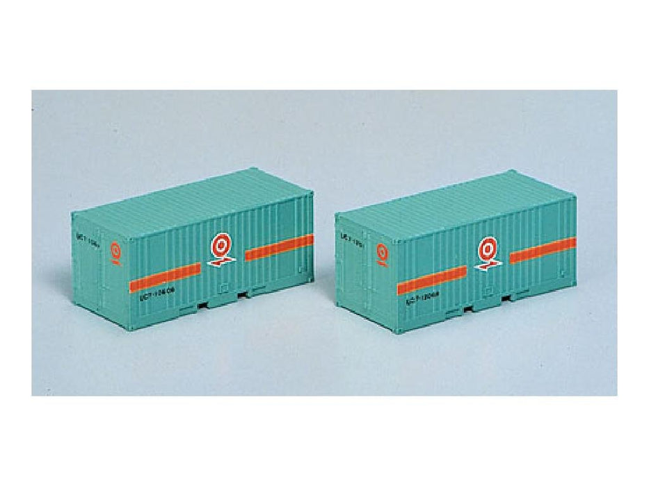 Tomytec Tomix Spur N UC-7 2-teiliger Container Fukuyama 3106 Eisenbahn-Modellbauzubehör