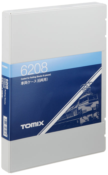 Tomytec Tomix N Gauge Car Case - Storage for 6 Railway Models 6208