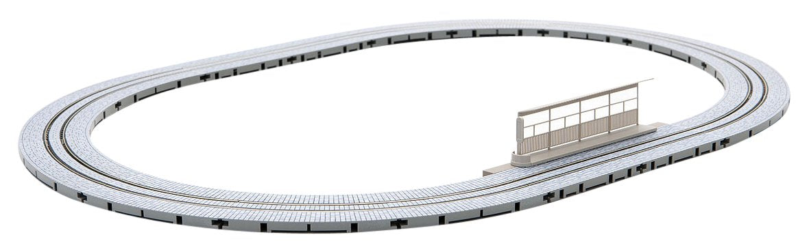 Tomytec Tomix N Gauge Mini Rail Set Basic Cobblestone Pattern 91084 Modèle de chemin de fer