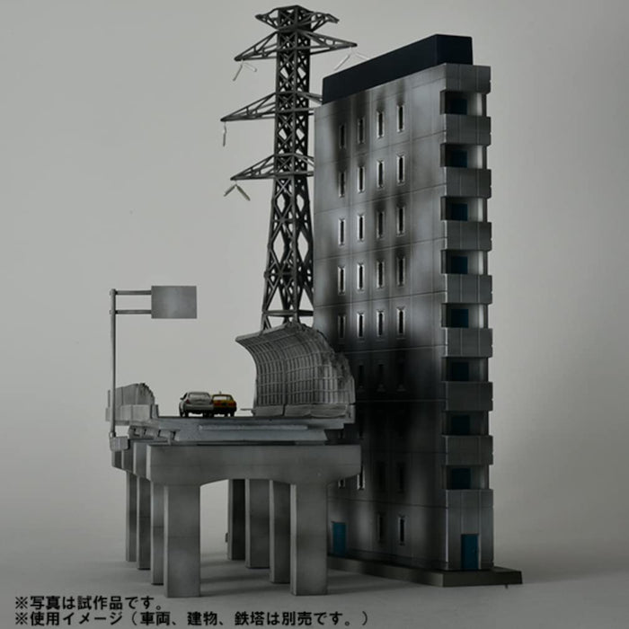 TOMYTEC Diocolle Combat 1/144 Assault City B Urban Hotel Kunststoffmodell