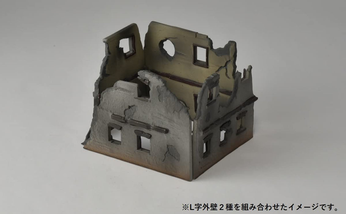 TOMYTEC Diocolle Combat 1/144 Ruins Set Ein Plastikmodell