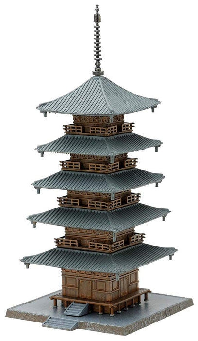 Tomytec Building Collection 030-4 Five-Storied Pagoda Diorama