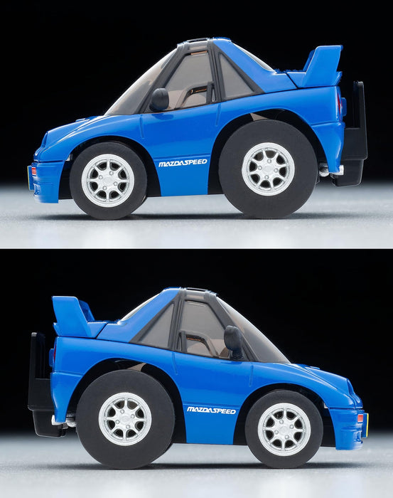 Tomytec Autozam Az-1 Mazdaspeed Blau lackiertes Choroq Zero Z-84B Automodell