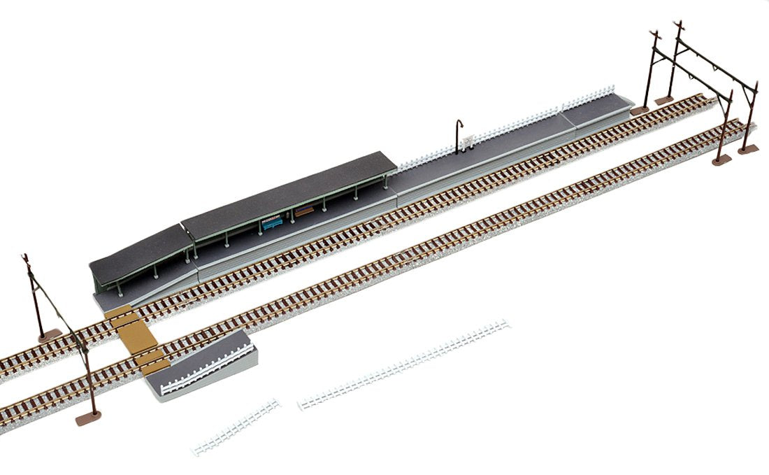 Tomytec Geocolle Building Collection 020-2 Double Track Station Set 2 Diorama Supplies