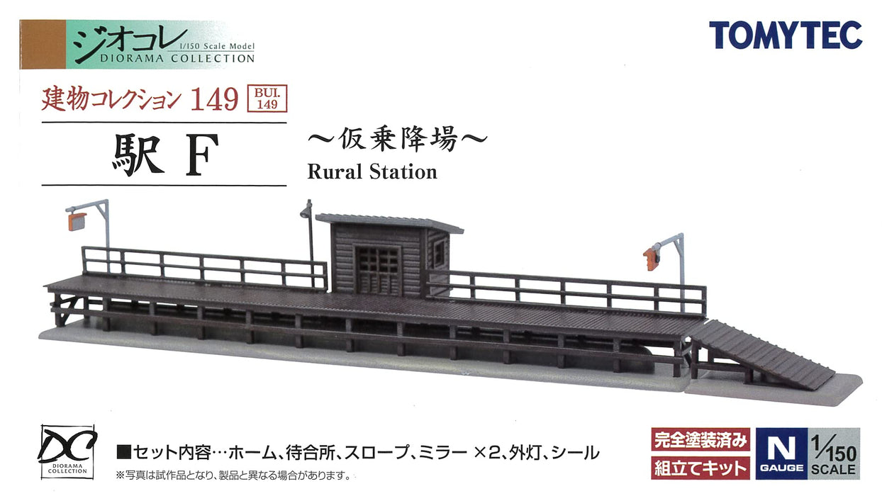 Tomytec Building Collection 149 ��� Station F Diorama Supplies ��� Geocolle Series