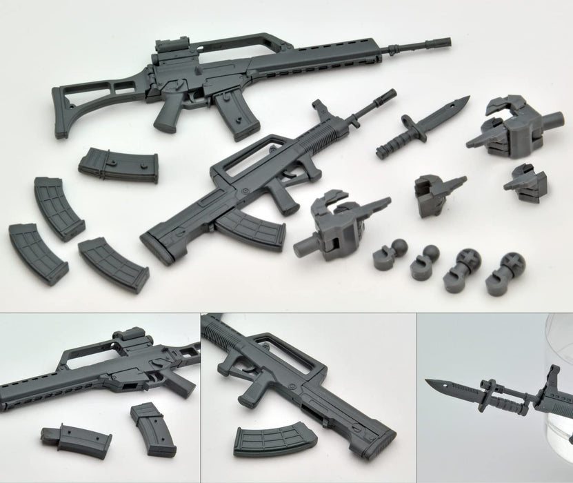 TOMYTEC Diocom Weapons Dcml01 Assault Rifle Set A Plastic Model