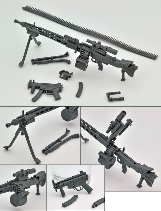 TOMYTEC Diocom Weapons Dcml02 Machine Gun Set A Plastic Model