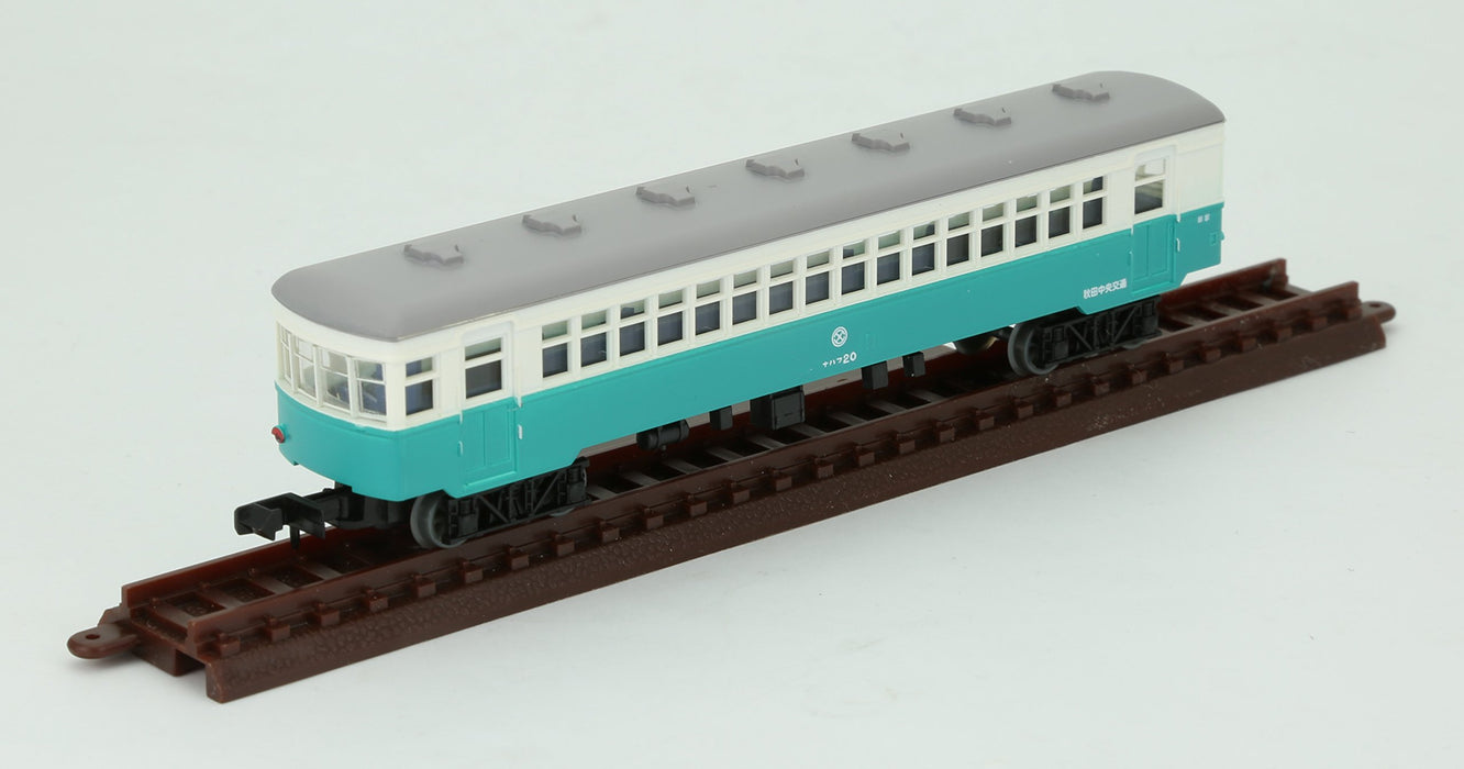 Tomytec Geocolle Railway Collection Akita Ensemble de 2 voitures Fournitures de diorama bleu