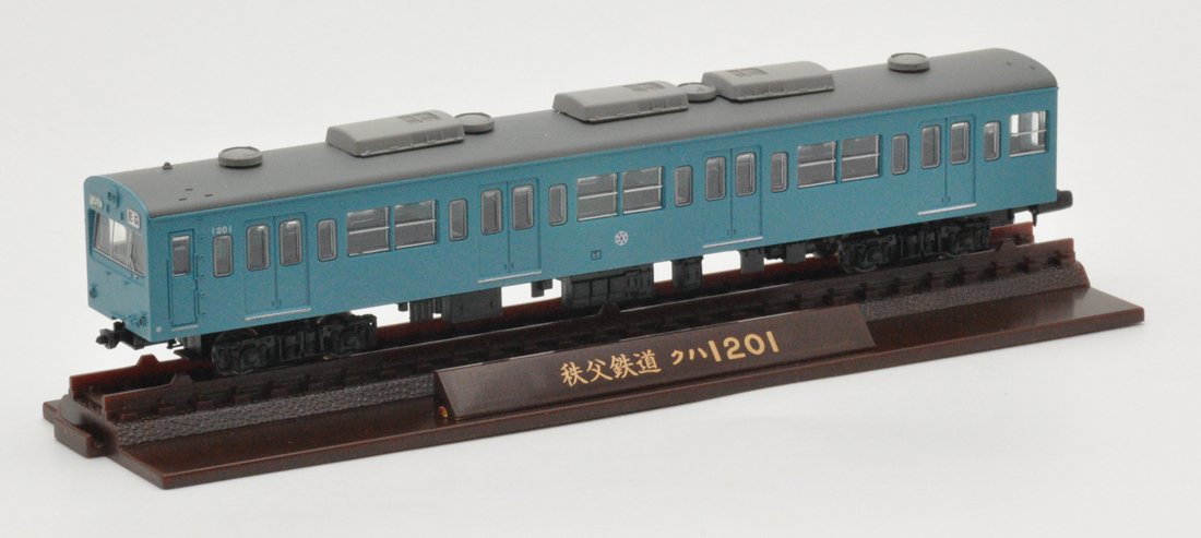 Tomytec Chichibu Railway série 1000, ensemble de 3 voitures en bleu ciel revival - Collection Geocolle Diorama