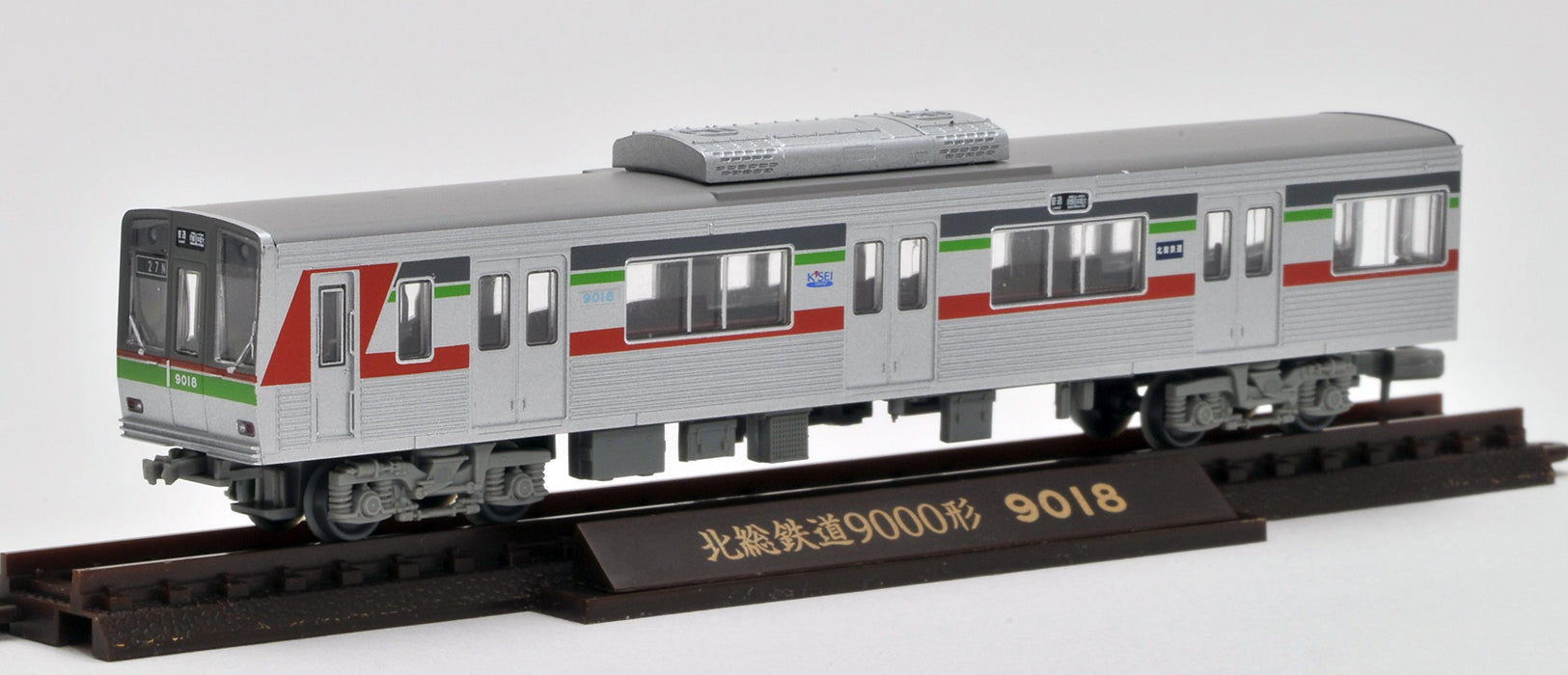 Tomytec Basic 4-Car Set Railway Collection - Hokuso Type 9000 9018 Geocolle Iron Diorama