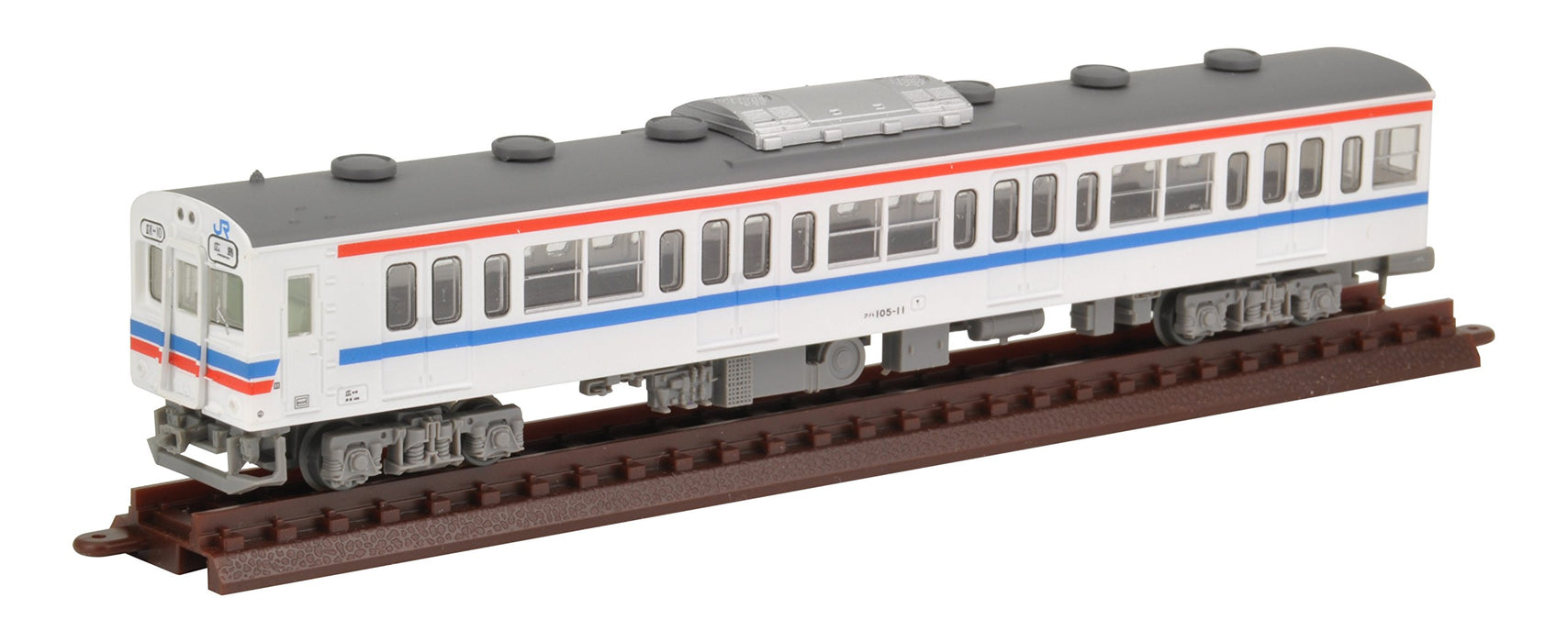 Tomytec JR 105 Serie Kabe Line Hiroshima 2-Wagen-Set - Eisenbahnsammlung Diorama