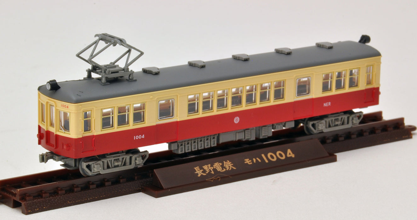 Tomytec Nagano Electric Railway Moha 1000 Type 3-Car Set Diorama Collection