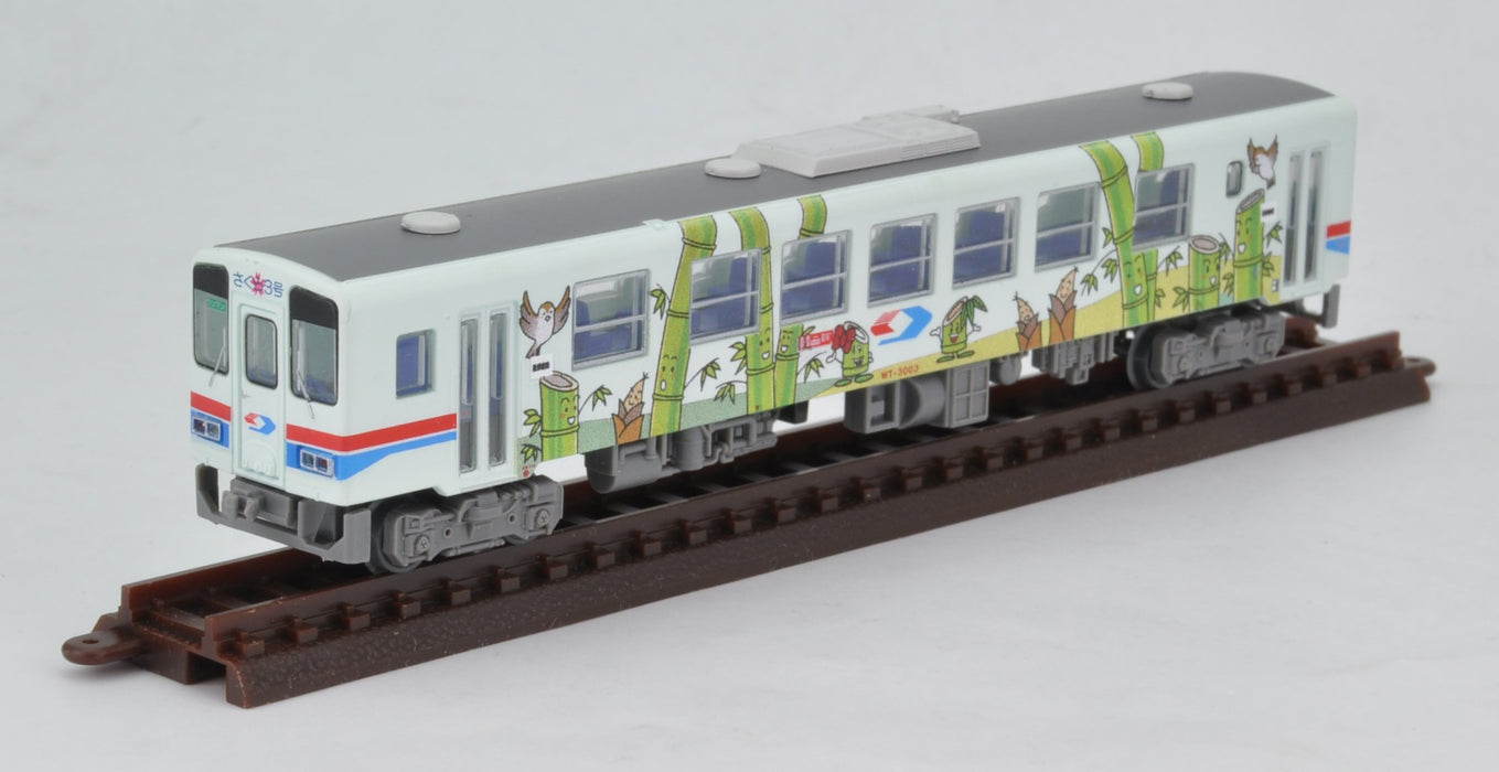Tomytec Wakasa Railway Type Wt3000 2-Car Set - Geocolle Railway Collection Diorama Supplies