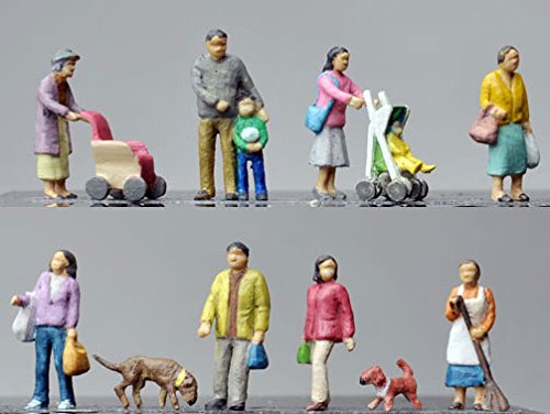 Tomytec Residential Area People Diorama - Geocolle Scene Collection Human 106