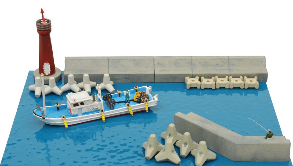 Tomytec Geocolle 123 Seaside Set B Fournitures de diorama