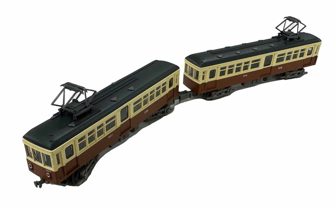 Tomytec 2-Wagen-Set Eisenbahnsammlung Enoshima Electric Typ 800 Chocoden